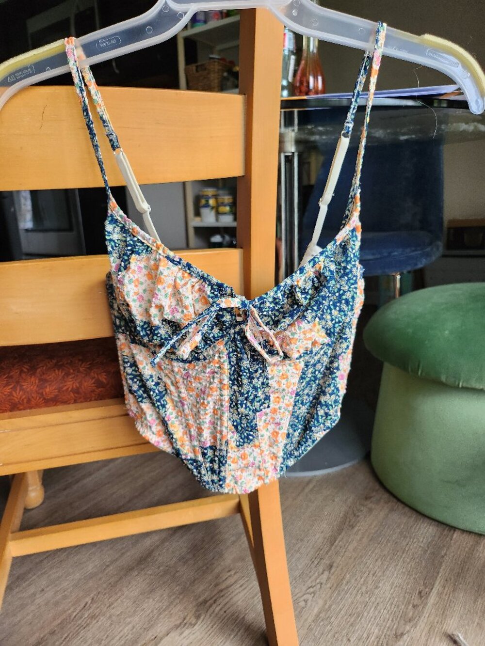Urban Outfitters Floral Corset Top